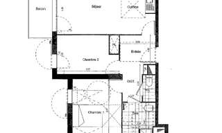 Appartement 3 Pièces 55 m² à louer à Évry-Courcouronnes (91080)