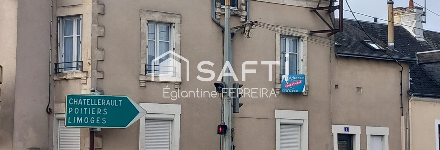Immeuble  80 m² à vendre à Châteauroux (36000)
