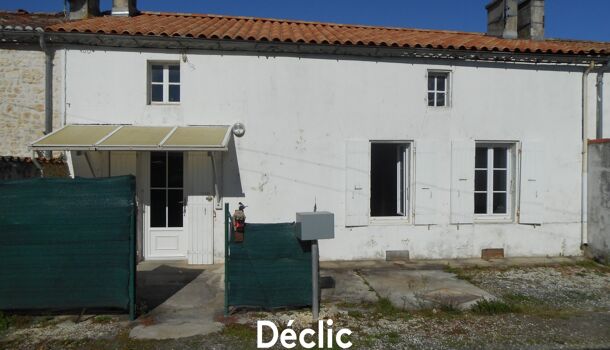 Villa / Maison 3 pièces  à vendre Sainte-Gemme 17250