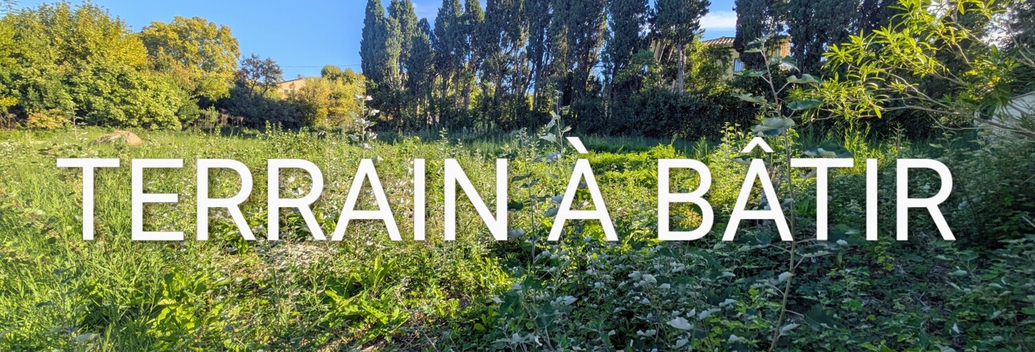 Terrain  868 m² à vendre à Saint-Rémy-de-Provence (13210)