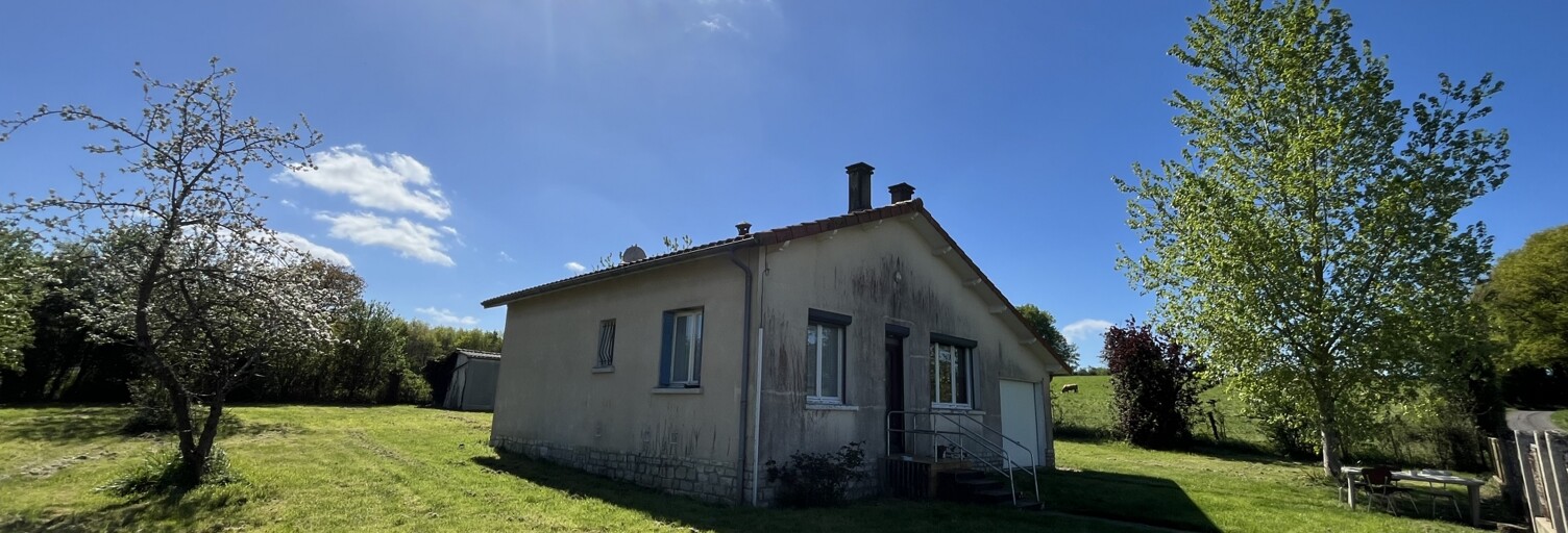 Maison 4 Pièces 73 m² à vendre à Le Vieux-Cérier (16350)