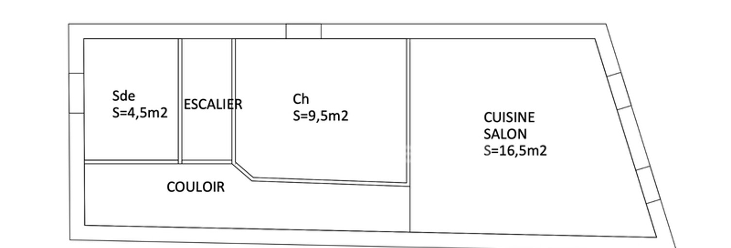 Appartement 2 Pièces 40 m² à vendre à La Flotte (17630)