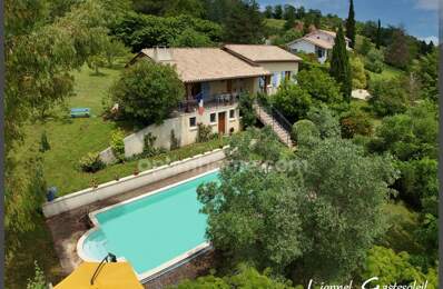 Maison de plain pied avec Piscine et beau point de vue sur la commune de Port Sainte Foy et Ponchapt — photo du bien
