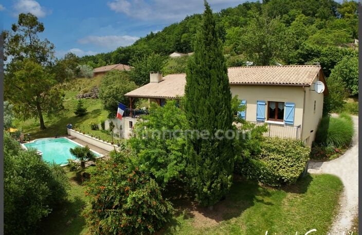Maison de plain pied avec Piscine et beau point de vue sur la commune de Port Sainte Foy et Ponchapt — photo 2