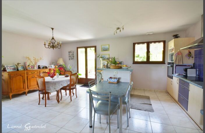 Maison de plain pied avec Piscine et beau point de vue sur la commune de Port Sainte Foy et Ponchapt — photo 5