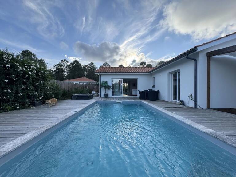 Mimizan Raffinement et Confort : Villa avec Piscine au Calme — photo 1
