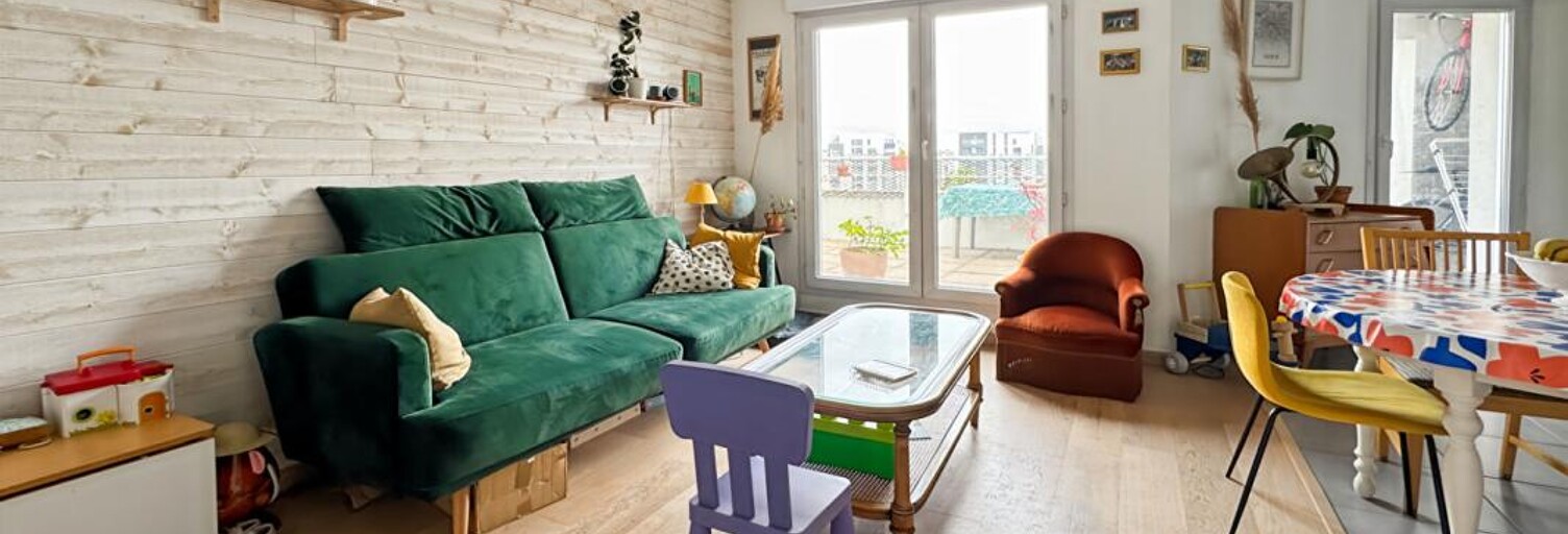 Appartement 3 Pièces 61 m² à vendre à Rezé (44400)