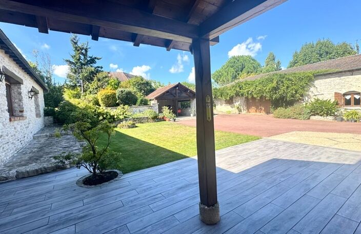 Propriete à vendre 7 pièces JOUY MAUVOISIN (78) - dépendance - garage - parcelle 2500 m² — photo 2