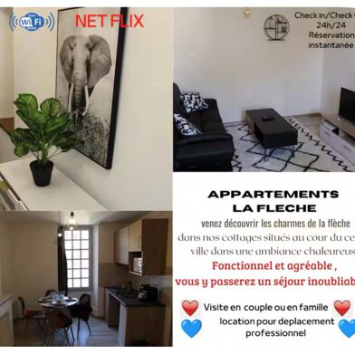 Appartement 2 pièces 600 €