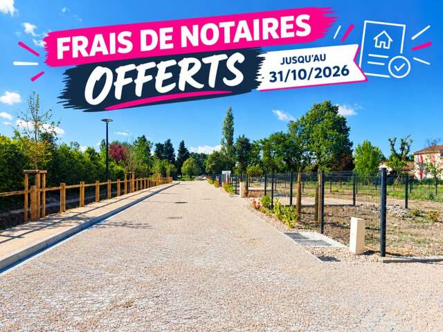 TERRAIN A BATIR VIABILISE DE  568 M² PISCINABLE ET LIBRE CONSTRUCTEUR — photo du bien