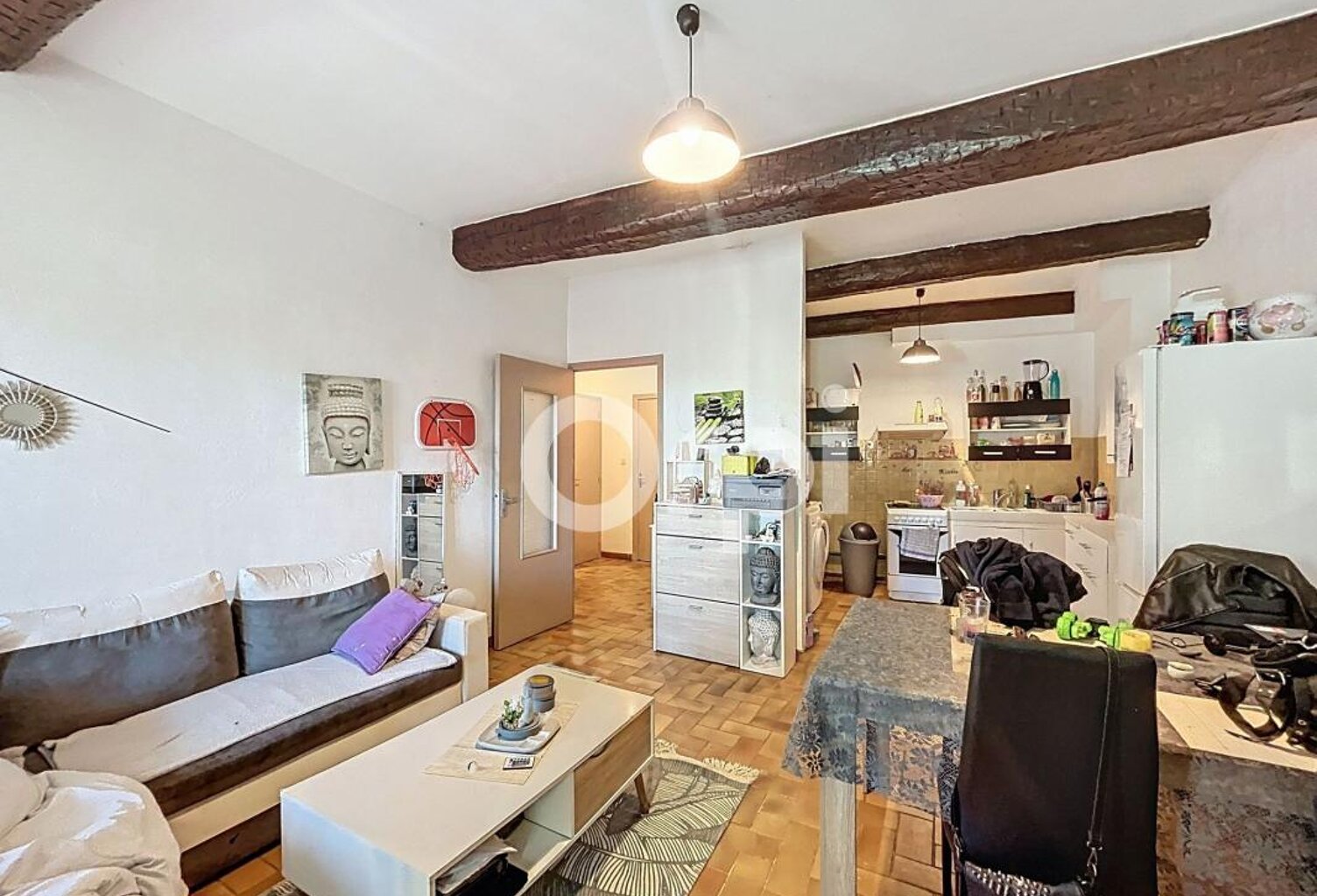 À la vente - Appartement T3 avec balcon – 65,56 m² – Vidauban centre — photo 1