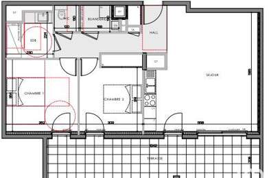 Appartement 3 pièces 259000 €