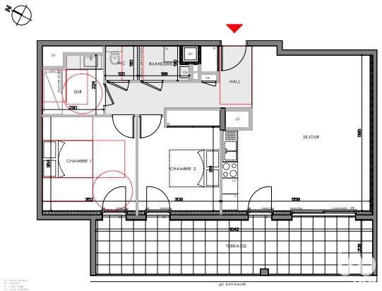 Appartement à vendre, 3 pièces, 59 m², Eybens