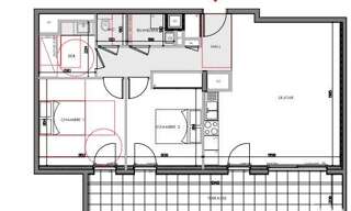 Appartement 3 Pièces 59 m² à vendre à Eybens (38320)