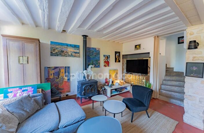 AUVERS-SUR-OISE, VAL D’OISE (95) : Maison de charme - 104 m² habitables (129 m² au sol) – 5 pièces principales - fraîche cave troglodyte - jardin — photo 5