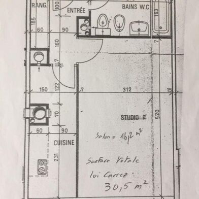 Appartement 1 pièces 935 €