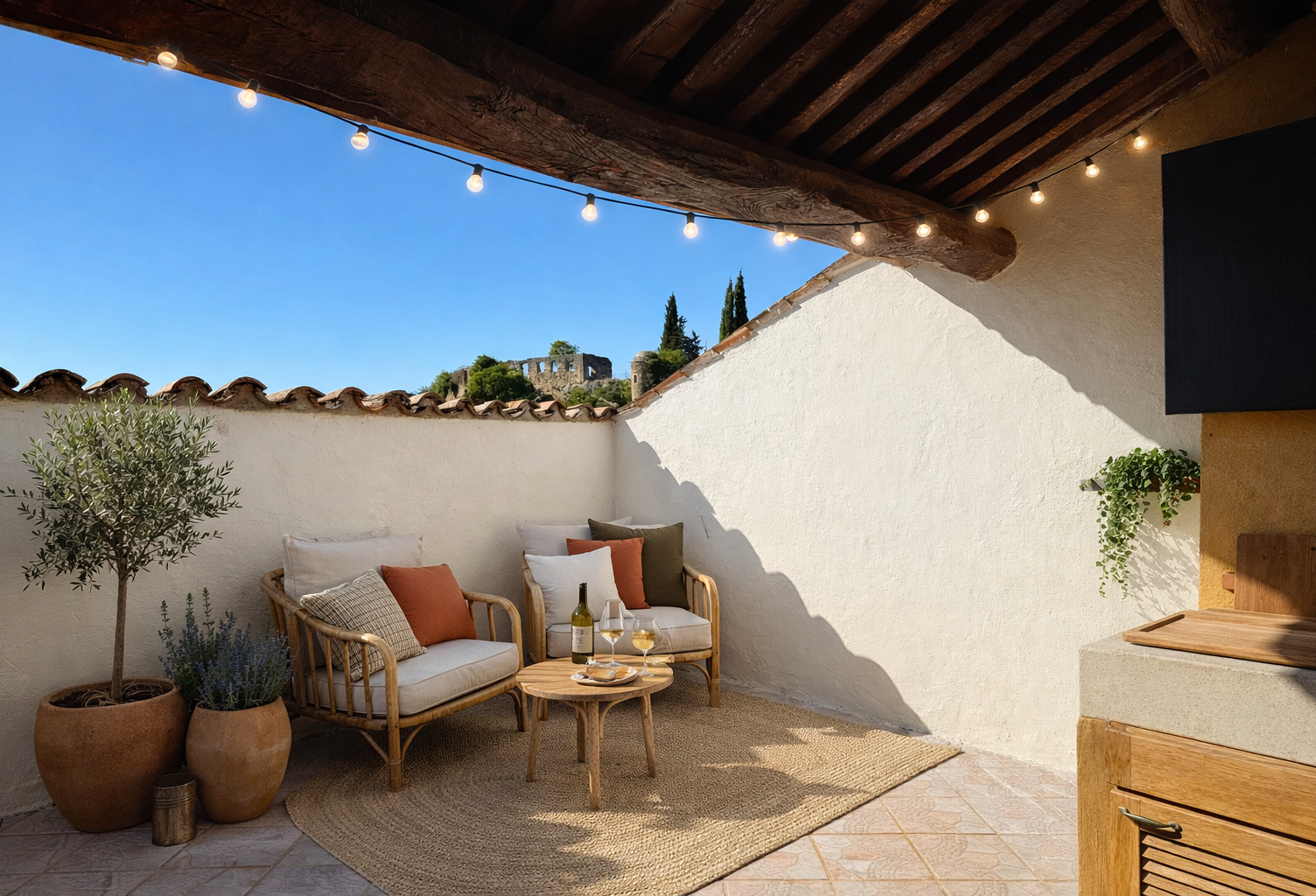 Maison de village avec terrasse — photo 1