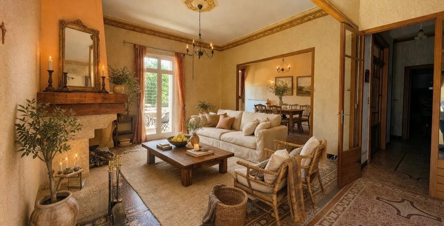 Maison de maître de caractère avec terrasse, cour et appartement indépendant – Puilacher (Hérault) – 259 m² — photo 1