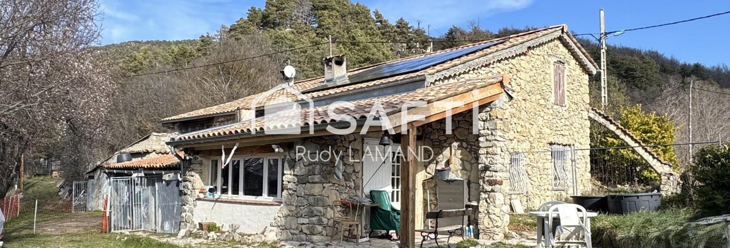 Maison 4 Pièces 169 m² à vendre à Ascros (06260)