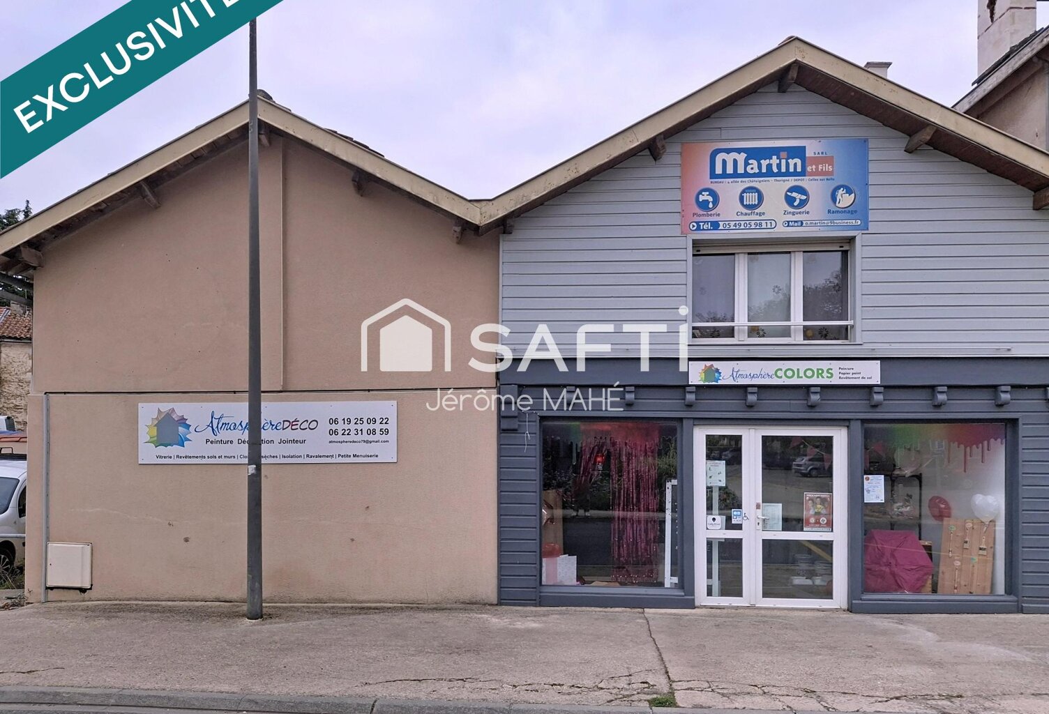 ENSEMBLE IMMOBILIER  CELLES-SUR-BELLE (79) — photo 1