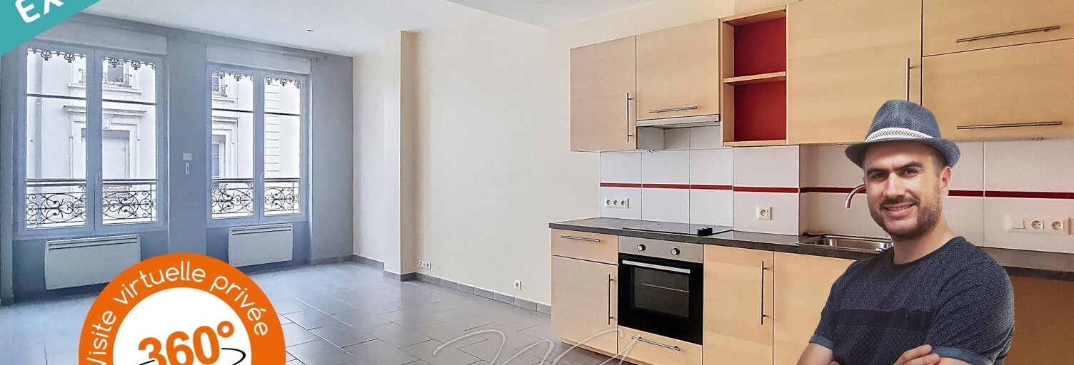 Appartement 2 Pièces 45 m² à vendre à Villeurbanne (69100)