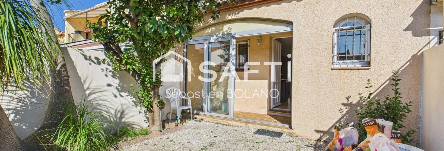 Maison 3 Pièces 70 m² à vendre à Sainte-Marie-la-Mer (66470)