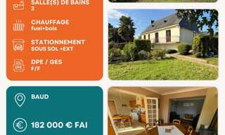 Maison 6 Pièces 103 m² à vendre à Baud (56150)