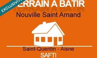 Terrain  1239 m² à vendre à Saint-Quentin (02100)