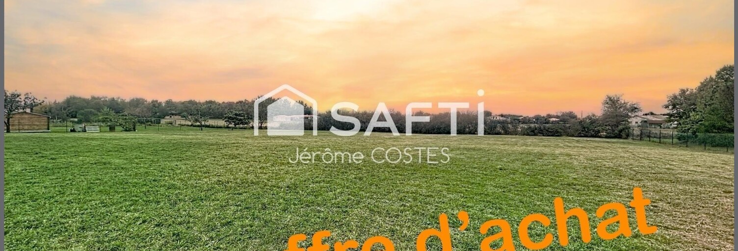 Terrain  2417 m² à vendre à Montbeton (82290)