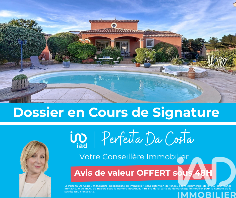 Maison à vendre, 5 pièces, 126 m², Paulhan