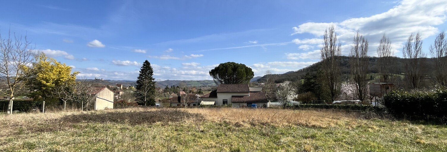 Terrain  1380 m² à vendre à Saint-Jean-Lespinasse (46400)