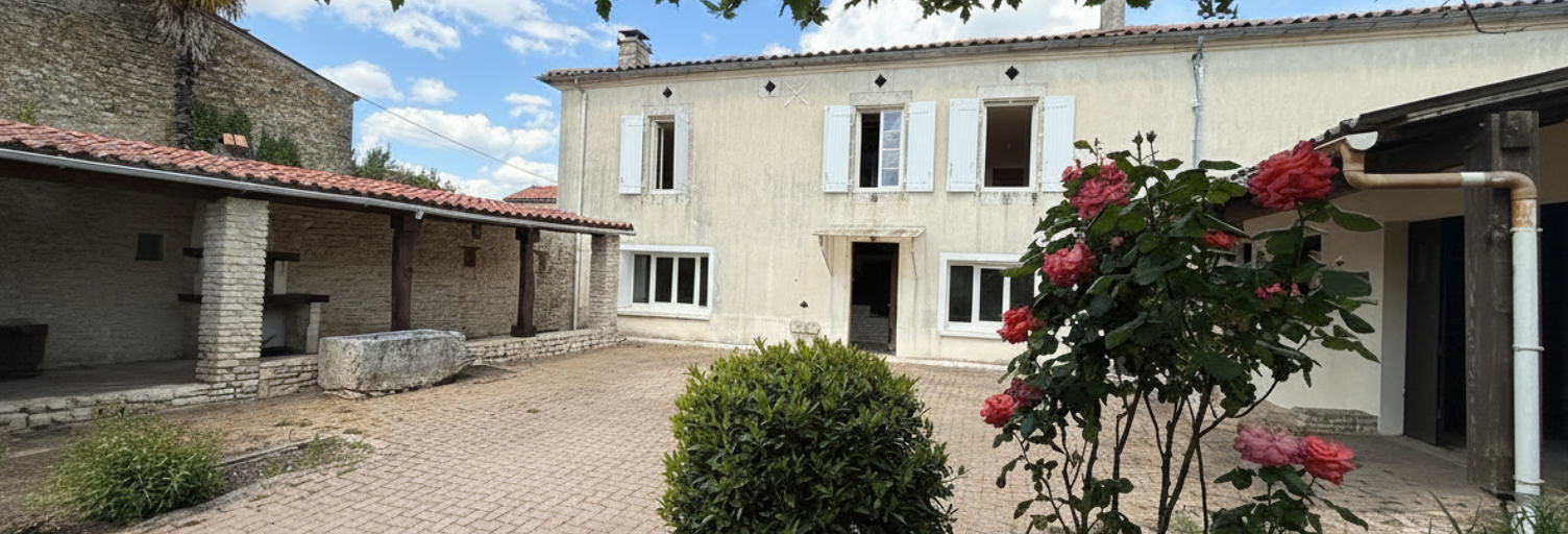 Maison 6 Pièces 176 m² à vendre à Asnières-la-Giraud (17400)