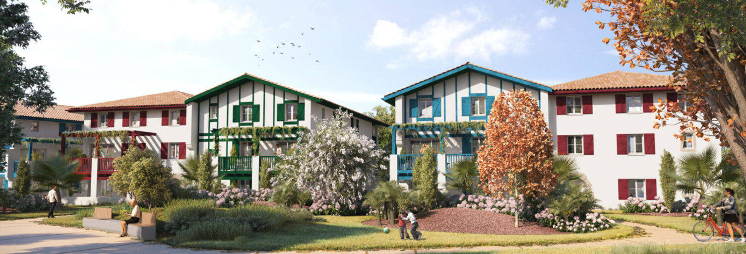 Appartement neuf T2, T3, T5 Pièce 40 à 90 m² à vendre à Arcangues (64200)