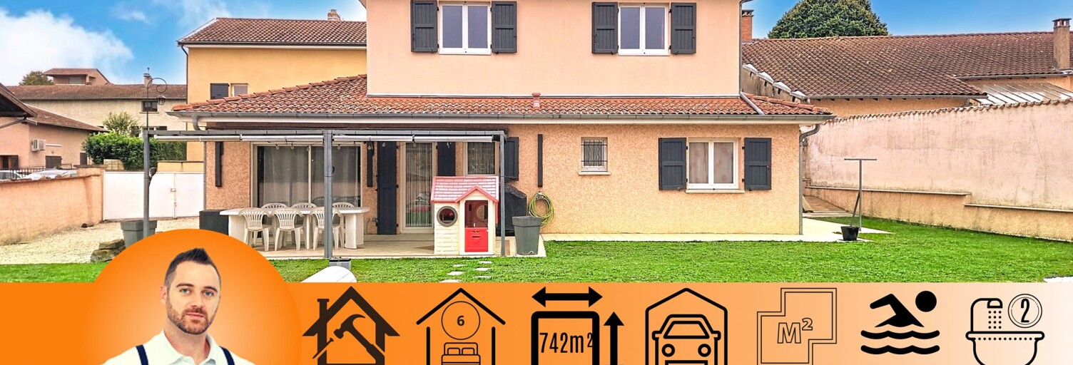 Maison 7 Pièces 148 m² à vendre à Colombier-Saugnieu (69124)