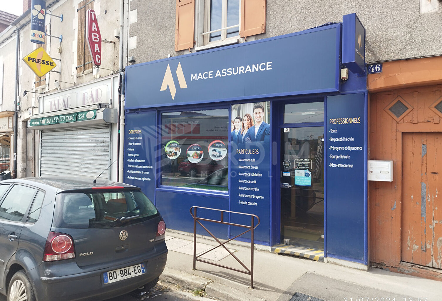 AUXERRE - 46 RUE BOURNEIL - LOCAL COMMERCIAL DE 45M² — photo 1
