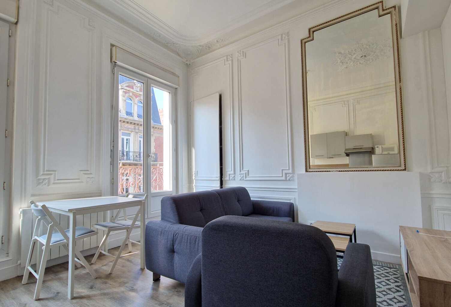 F3 AVEC MISE A DISPOSITION DE MEUBLE - ROUEN RUE JEAN LECANUET — photo 1