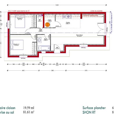 Maison 3 pièces 295000 €