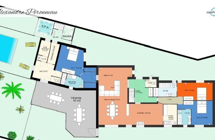 🏡 VILLA D’EXCEPTION – 6 PIÈCES – PISCINE, SPA, CINÉMA + MAISON ANNEXE INDÉPENDANTE — photo 2
