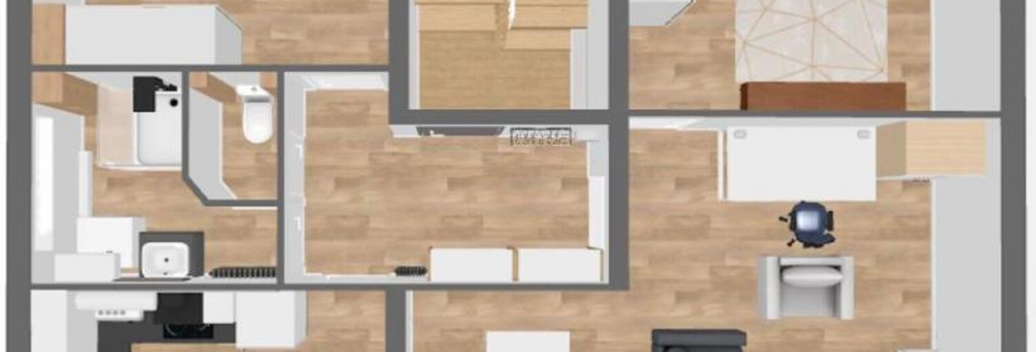 Appartement 3 Pièces 74 m² à louer à Limoges (87000)