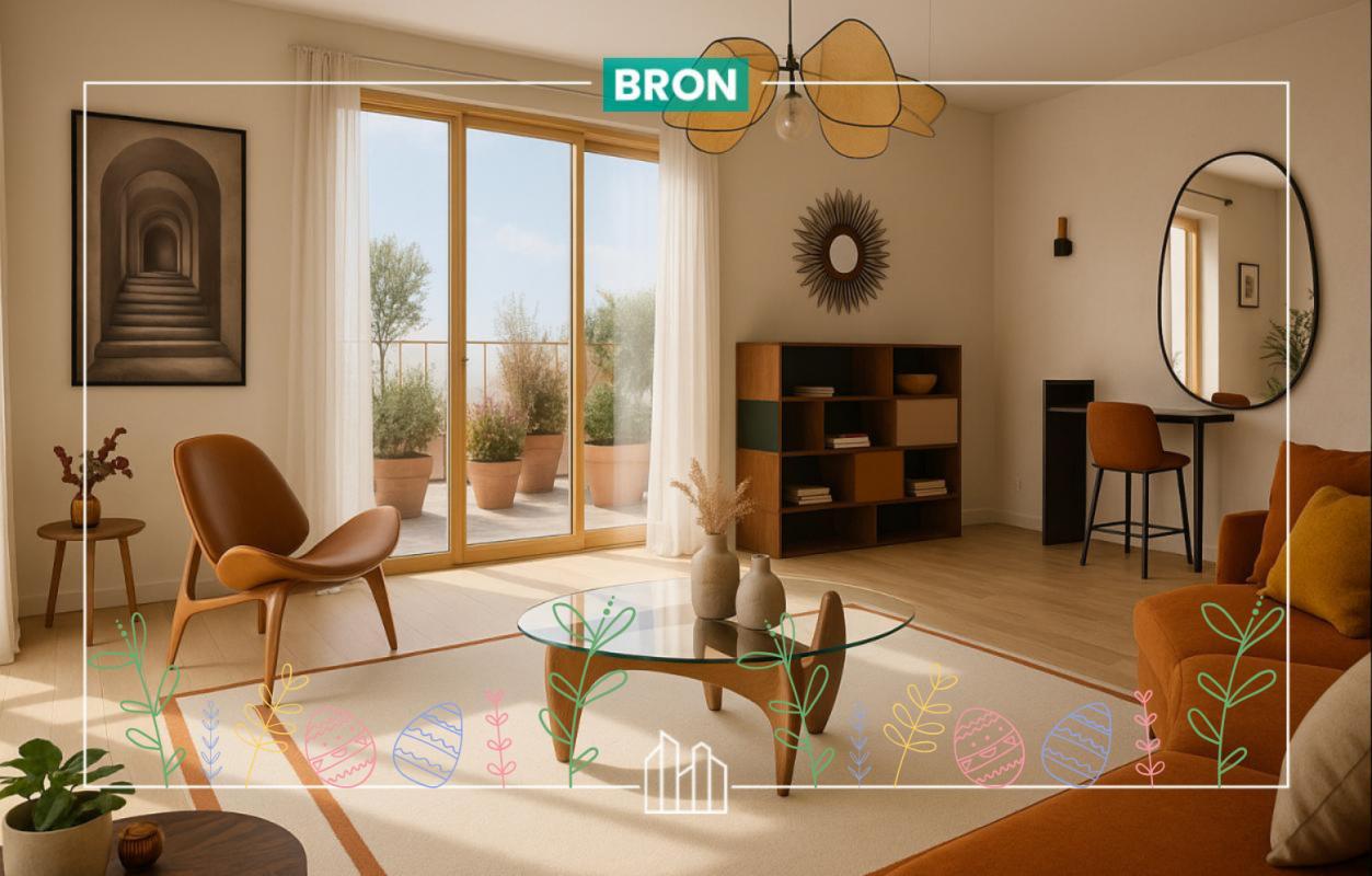Appartement neuf 3 pièces 60 m² Bron 69500