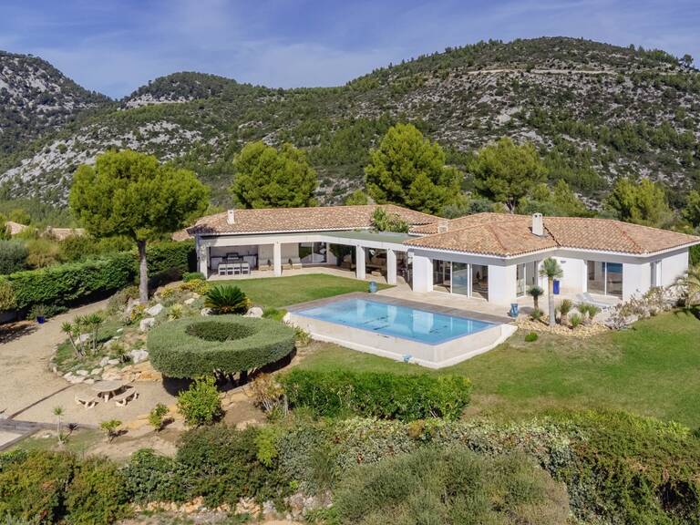 OLLIOULES MAISON VUE MER CADRE CAMPAGNE  GARAGE PISCINE — photo 1