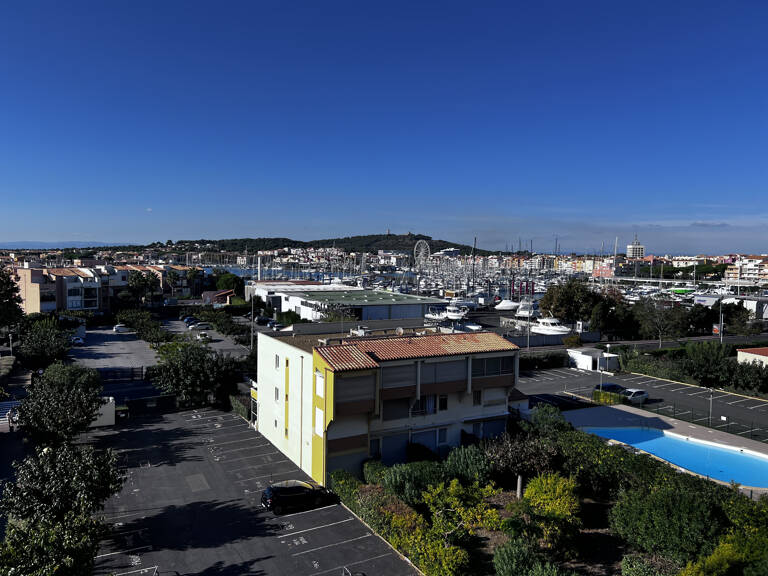 ACHAT CAP D'AGDE - QUARTIER FALAISES - T2 MEZZANINE - PARKIN — photo 1