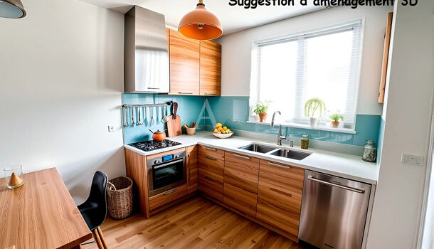 Appartement 3 pièces  à vendre Rochefort 17300