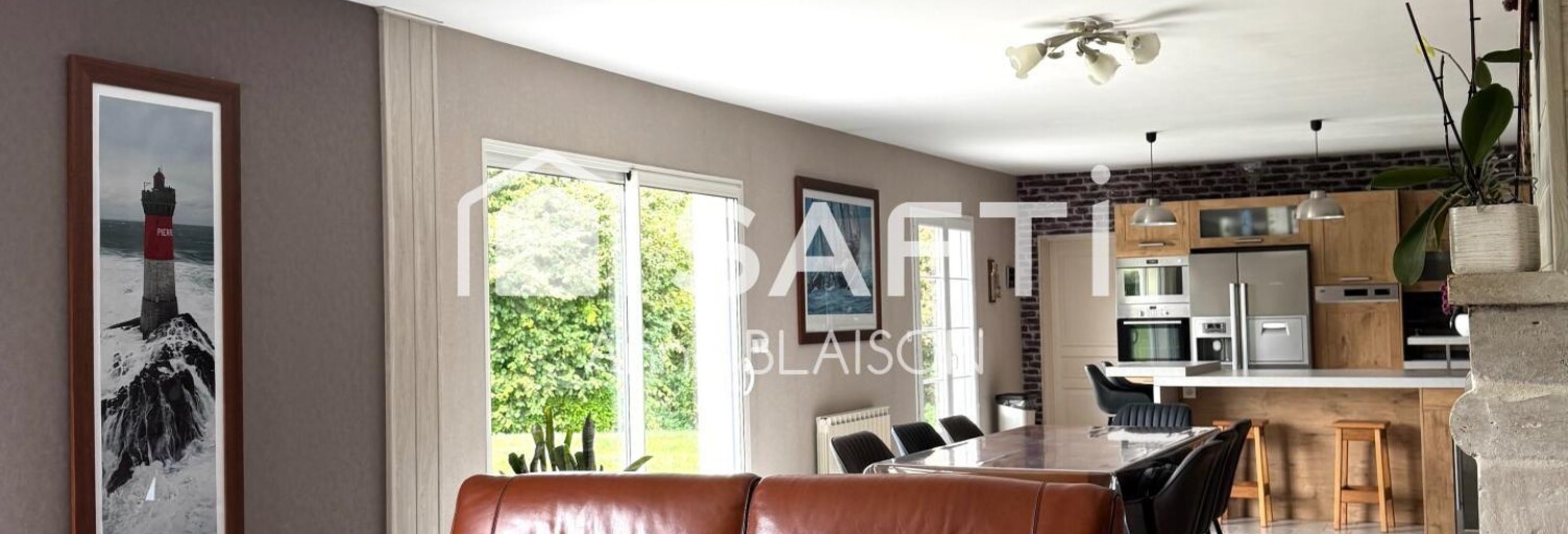 Maison 6 Pièces 143 m² à vendre à Saint-Germain-de-Varreville (50480)