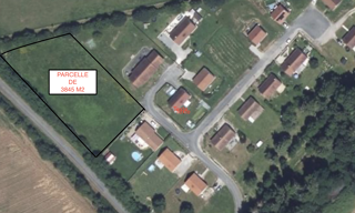 Terrain  3845 m² à vendre à Saint-Jean-Ligoure (87260)
