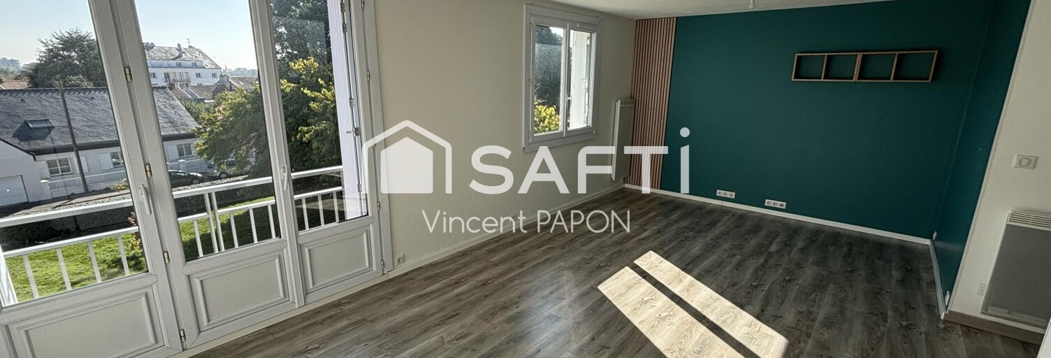 Appartement 3 Pièces 64 m² à vendre à Nantes (44100)