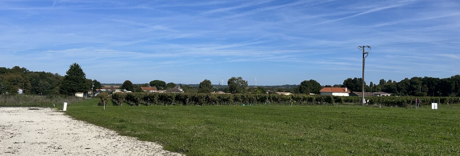 Terrain  1500 m² à vendre à Mérignac (17210)