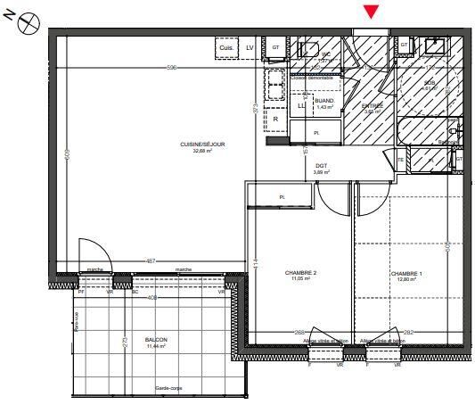Vente Appartement 3 pièces - Photo 2