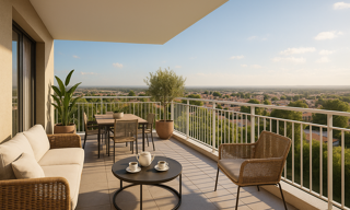 Appartement 2 Pièces 63 m² à vendre à Vitrolles (13127)