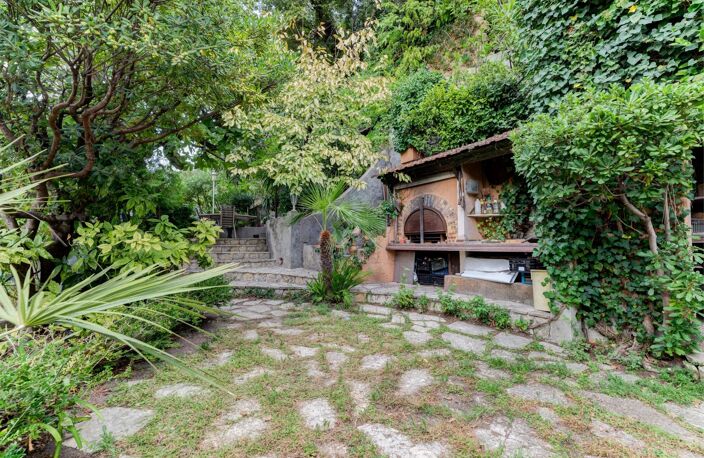 Nice- Hauts de Chambrun, Villa 8P 230m², jardin et vue Mer — photo 4